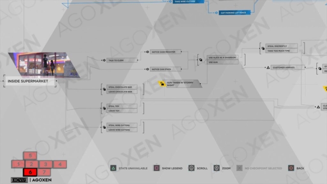 Detroit Become Human Fugitives Flowchart 06