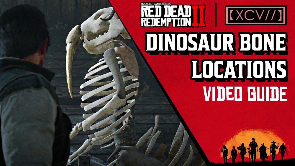 red dead redemption 2 all dinosaur bones
