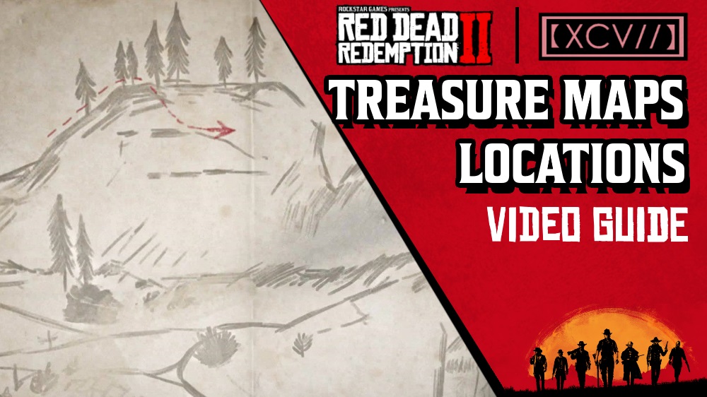 red dead redemption 2 island lake treasure map